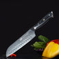 Damascus 7 Inch Santoku Knife Western Style Chef  Knife Exquisite Sharp Slicing Knife Kitchen Knife