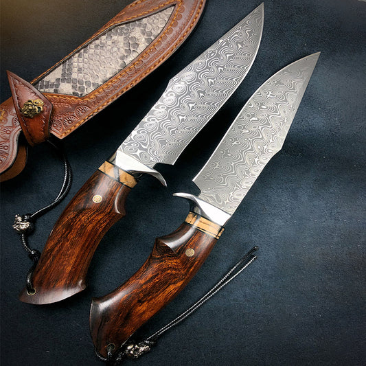 Fixed Blade Forging Outdoor Self-defense Knife