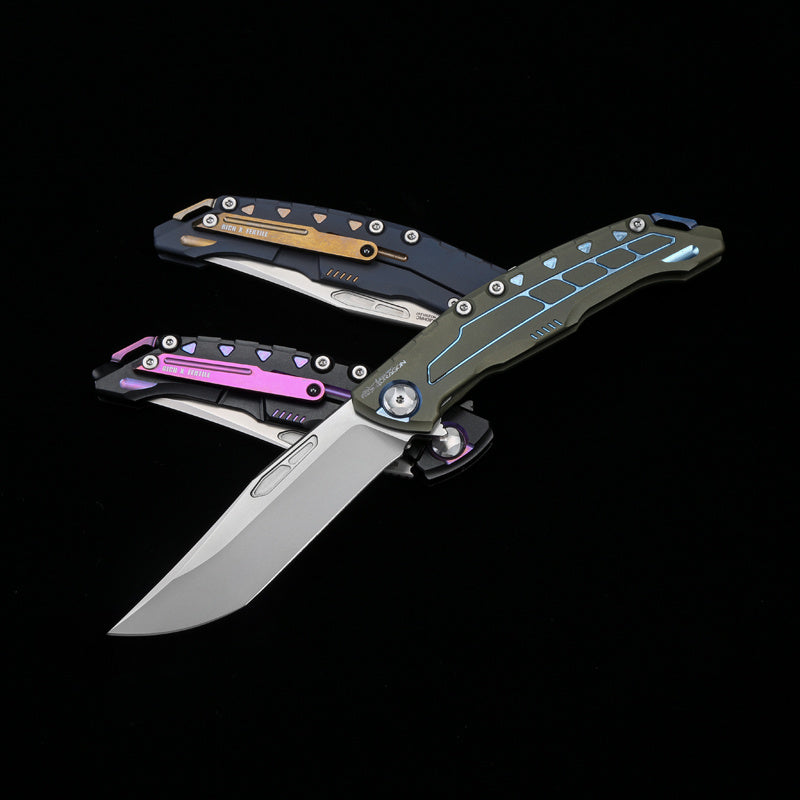 Alloy Outdoor Self Defense Sharp Folding Knife