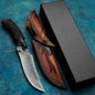 Damascus Steel Handmade High Hardness Outdoor Wilderness Survival Knife