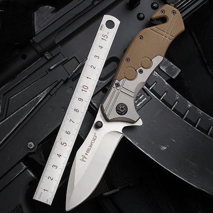 Portable Knife Folding Knife Self-defense Outdoor Knife High Hardness Folding Knife