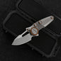 Folding Knife M390 Steel Titanium Alloy