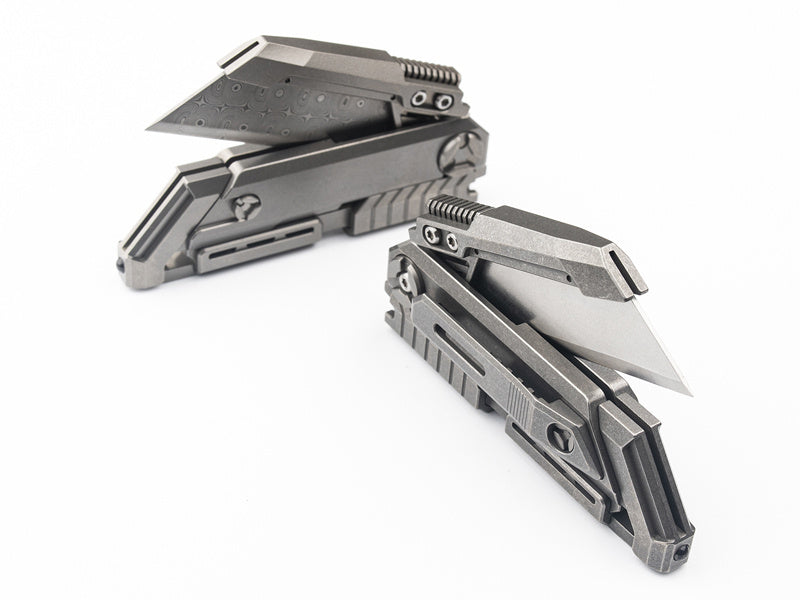 Titanium Alloy Utility Folding Self-defense Pocket Knife