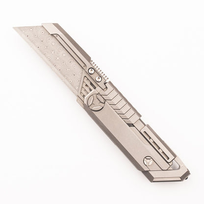 Titanium Alloy Utility Folding Self-defense Pocket Knife