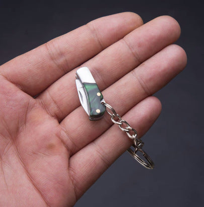 Split Express Folding Knife Pocket Keychain Knife